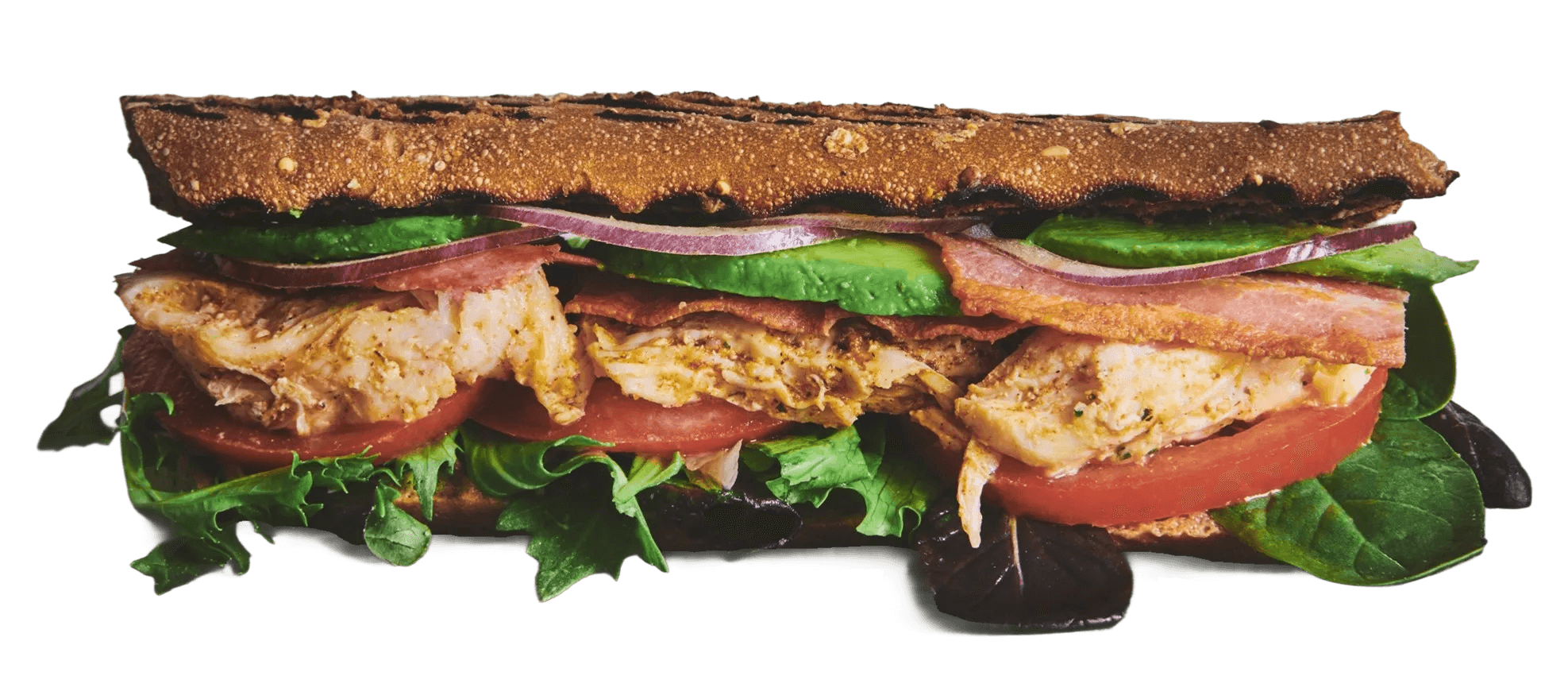 Stor California Club Sandwich 